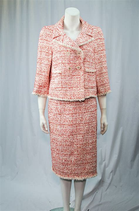 chanel tweed suit price